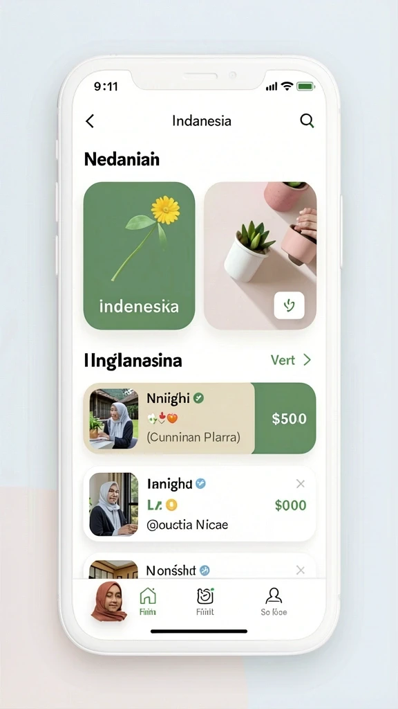 Antarmuka pengguna yang modern dan menarik.