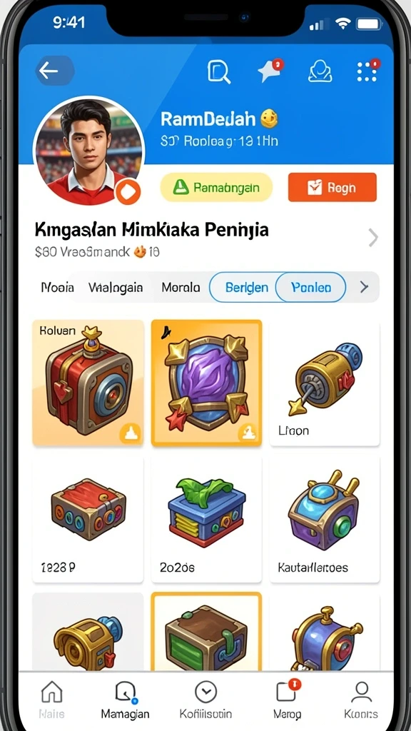 Karakter unik dan menarik untuk dimainkan.