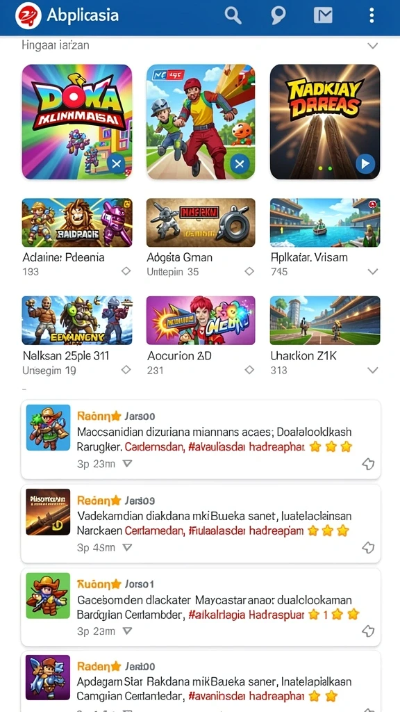 Karakter unik yang dapat dipilih dalam permainan.