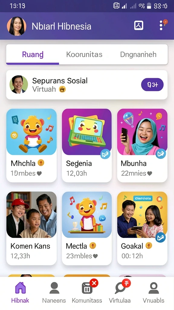 Berbagai pilihan permainan yang mendebarkan.