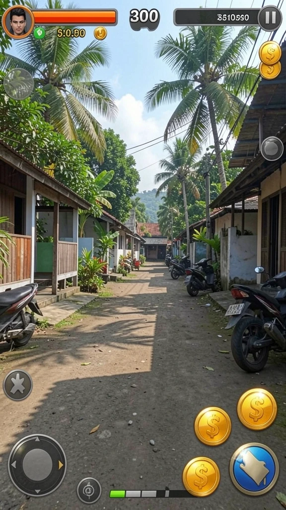 Karakter unik yang bisa dikustomisasi.