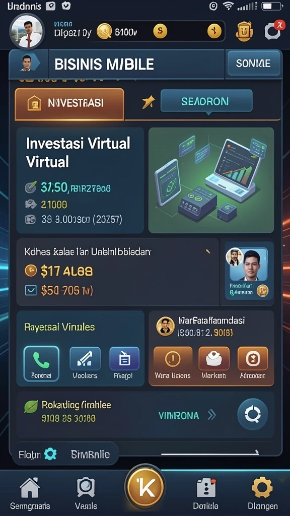 Tampilan antarmuka pengguna yang intuitif.