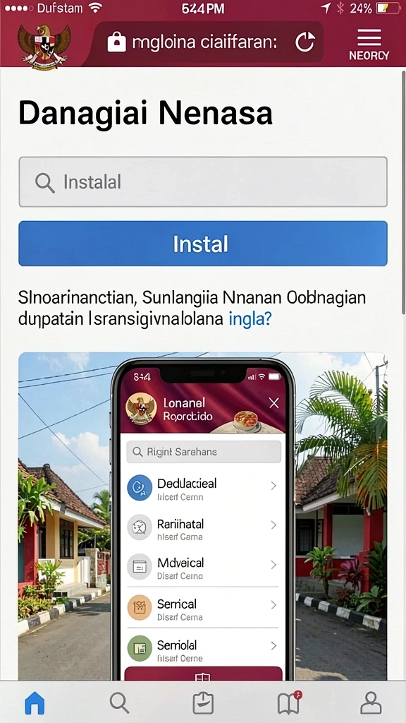 Tampilan grafis yang memukau dengan latar belakang Jepang.