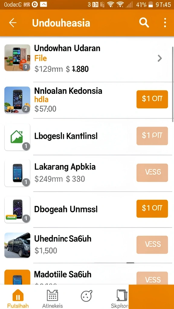 Menu bonus dan promosi yang menggiurkan.