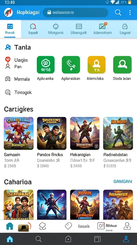 Gameplay yang seru dengan berbagai tantangan.