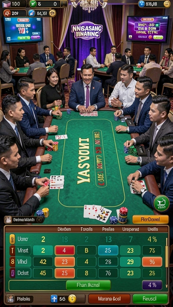 Screenshot permainan yang menunjukkan fitur-fitur unik LANGIT777.