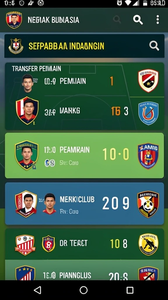 Tampilan antarmuka utama LEDAKGG yang menarik.