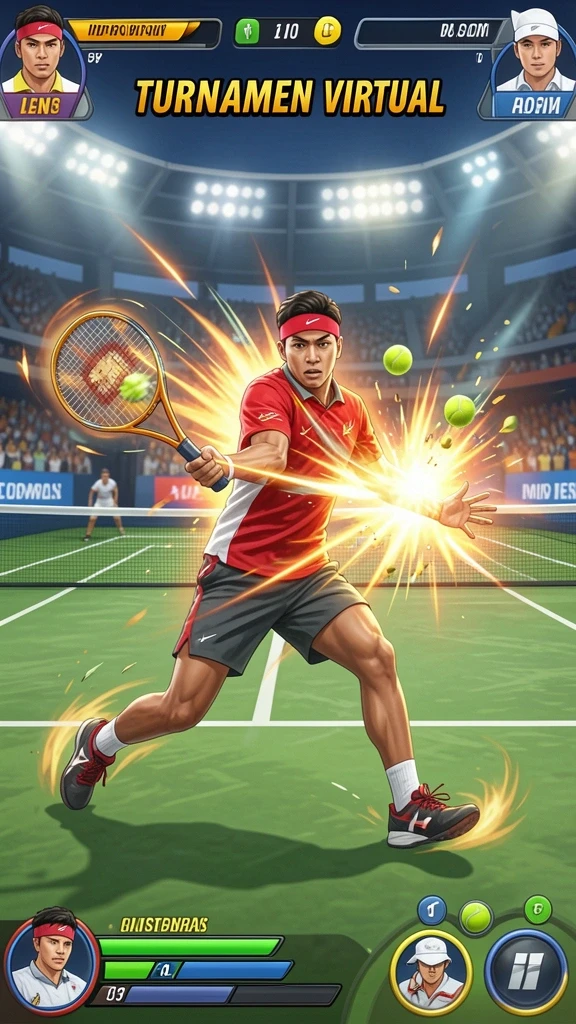 Salah satu mini game yang adiktif dan seru.