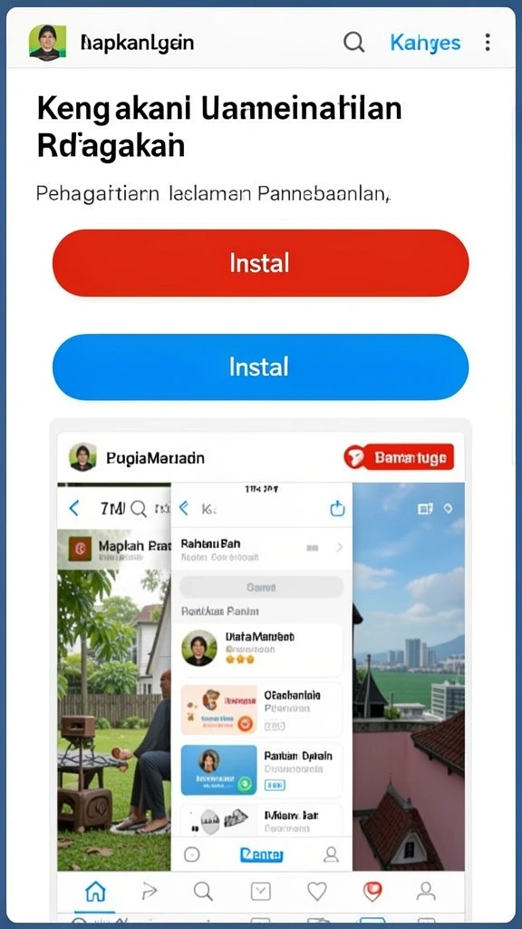 Screenshot menampilkan karakter dan grafis yang mengesankan.