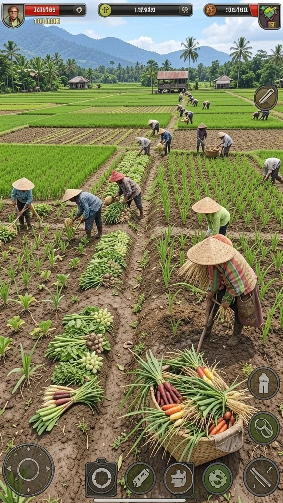 Beragam permainan seru tersedia di aplikasi ini.