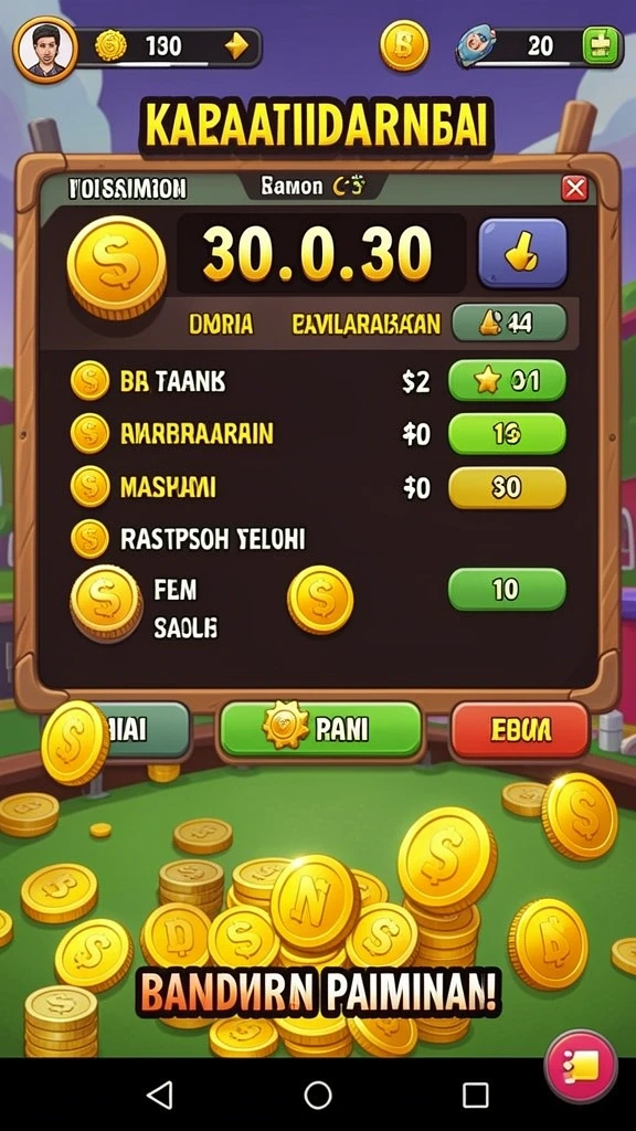 Fitur statistik untuk membantu pemain memilih angka.