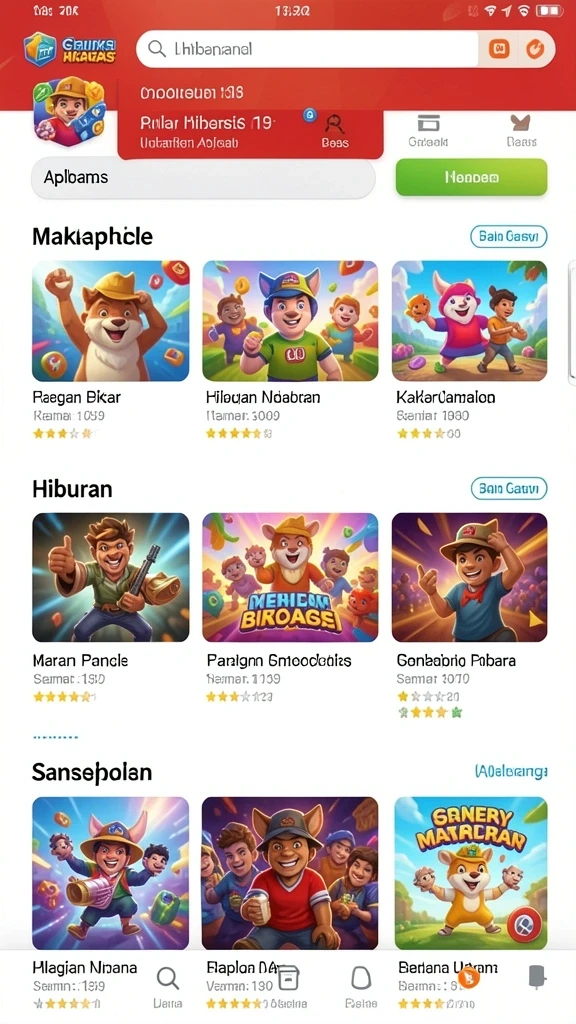 Mode permainan yang seru dan menantang.