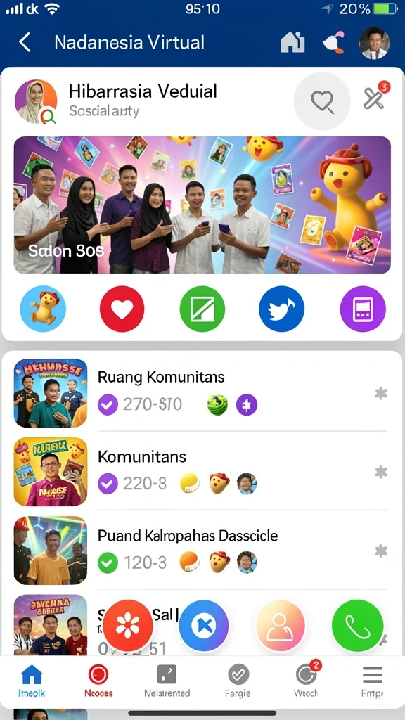 Tantangan seru di setiap sudut permainan.