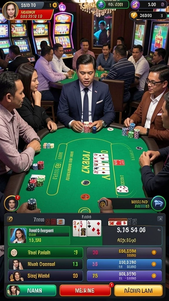 Tampilan antarmuka QTGAME yang menarik dan user-friendly.