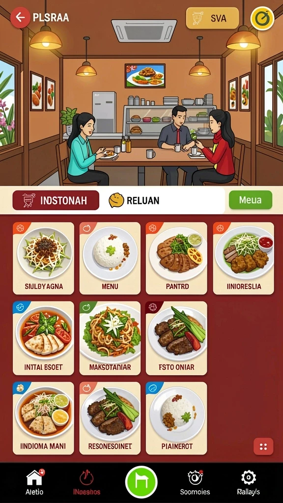 Tampilan antarmuka yang menarik dan mudah dipahami.