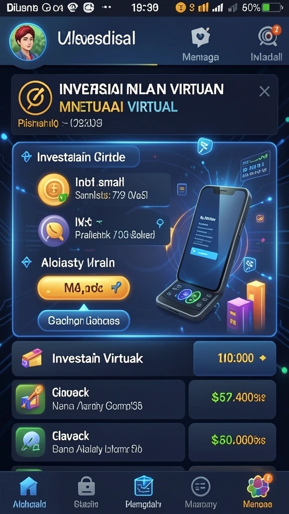 Tampilan utama RPVIP4 yang menarik dan intuitif.