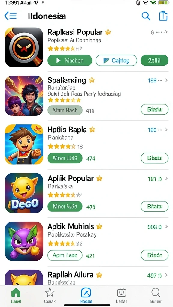 Mode permainan yang beragam meningkatkan keseruan bermain.