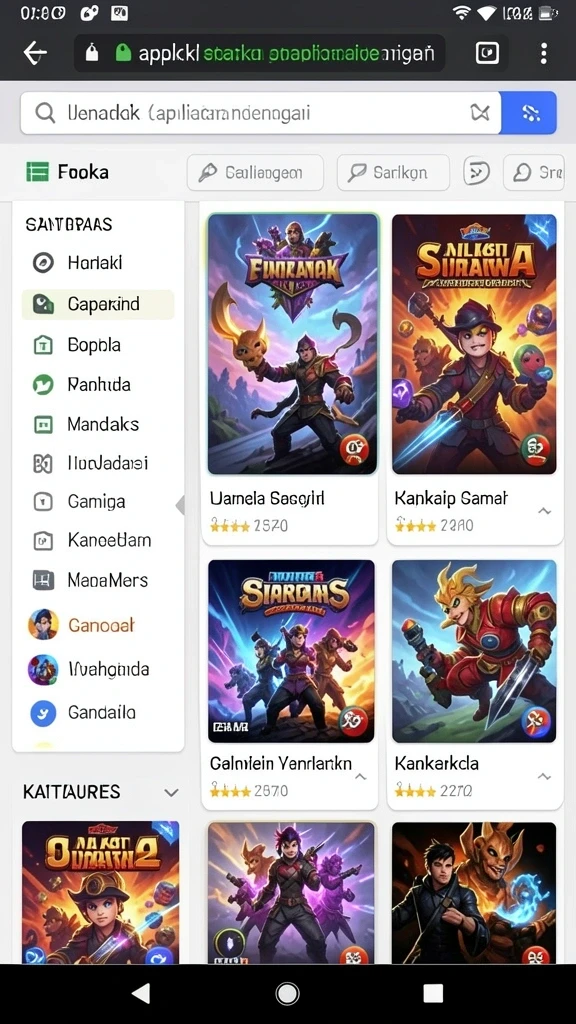 Tampilan antarmuka yang intuitif dan menarik.