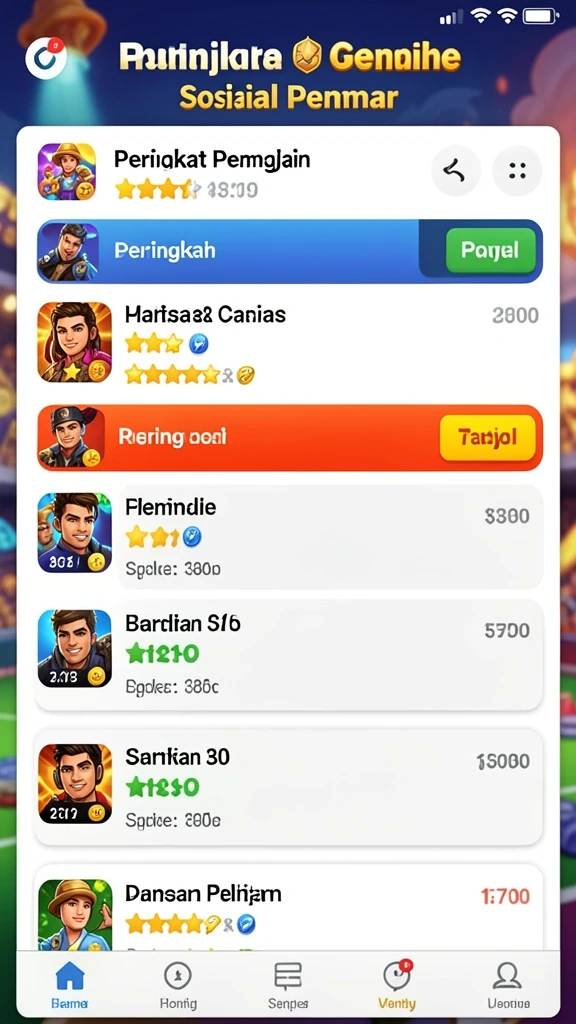 Tampilan antarmuka pengguna yang intuitif.