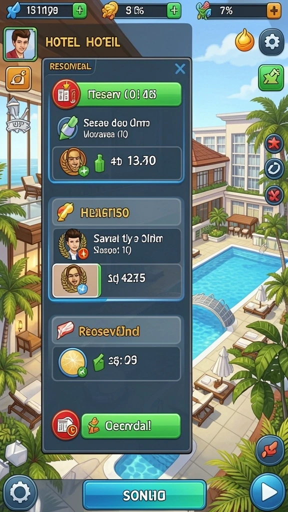 Screenshoot aksi gameplay yang seru di level sulit.