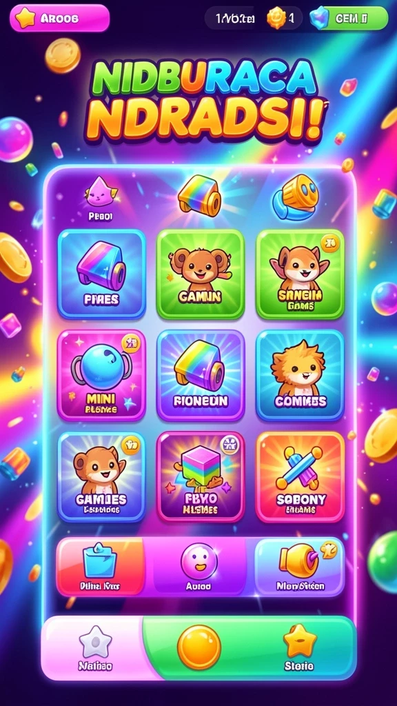 Screenshot TURU99: Tantangan seru di setiap level.