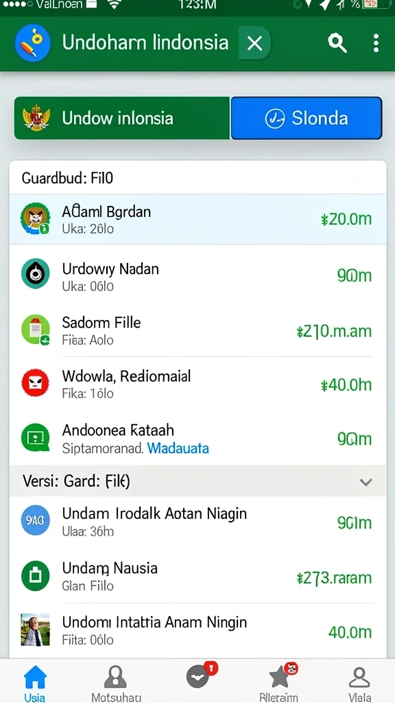 Tampilan antarmuka yang ramah pengguna.