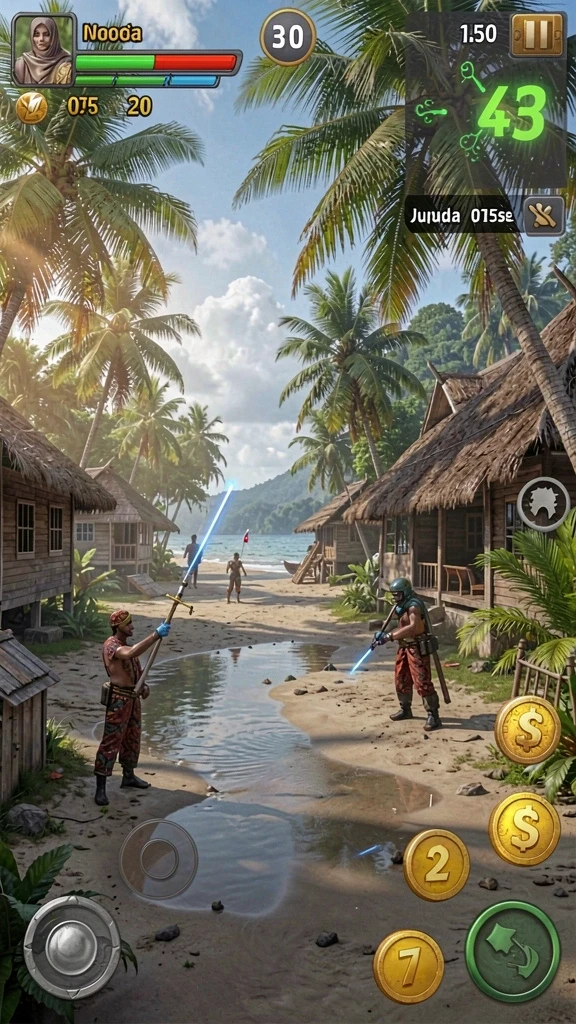 Fitur turnamen yang menarik dan mengasyikkan.