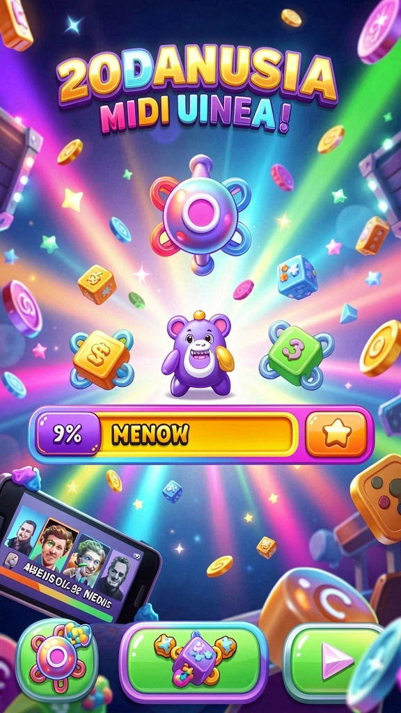 Sistem reward menarik yang memotivasi pemain.