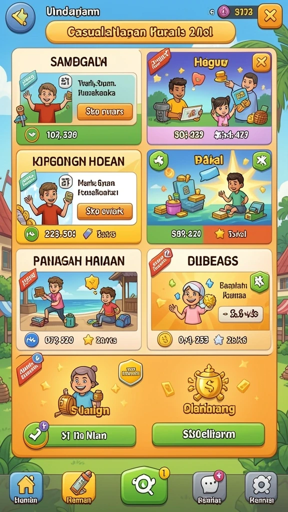 Tampilan antarmuka yang menarik dan mudah digunakan.